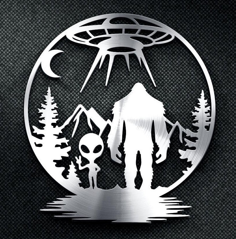 Sasquatch meet an alien