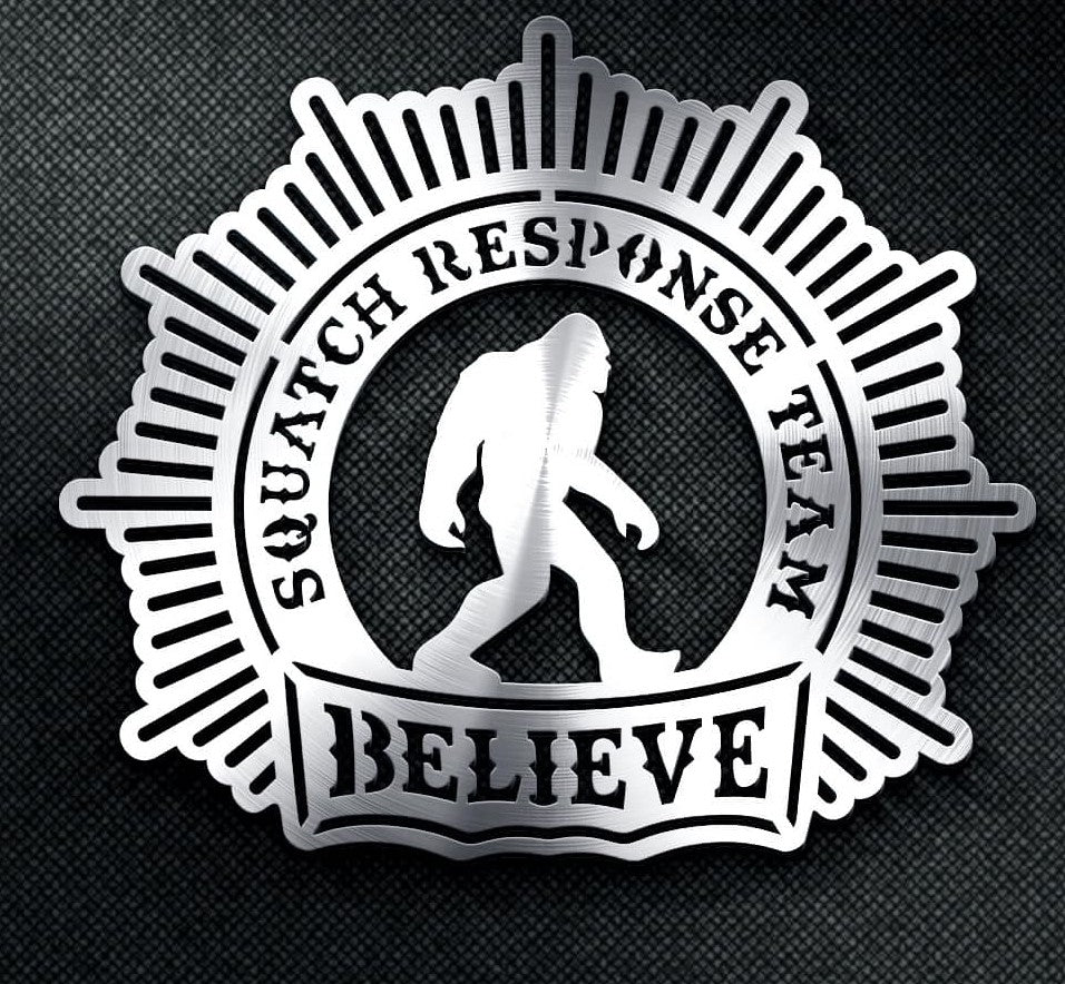 Sasquatch response team sign