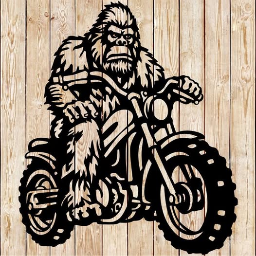Biker Sasquatch