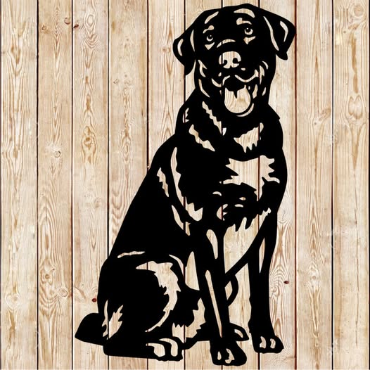 Labrador dog sign